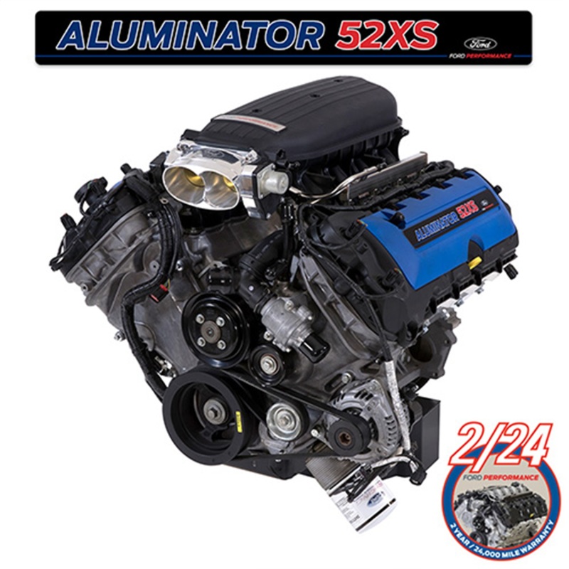 Ford Mustang Crate Engine - Ford Racing - 5.2L Aluminator XS, Naturally Aspirated, Cross-Plane Crankshaft - `15-`17 Ford Mustang Crate Engine - Ford Racing - 5.2L Aluminator XS, Naturally Aspirated, Cross-Plane Crankshaft - `15-`17